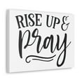 thumbnail image 2 of Scripture Walls Isaiah 33:2 Rise Up Pray Line Bible Verse Canvas Christian Wall Art Ready to Hang Unframed, 2 of 18