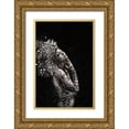 thumbnail image 1 of Brouzes, Alexandre 11x14 Gold Ornate Wood Framed with Double Matting Museum Art Print Titled - The Fragile Squaw, 1 of 4
