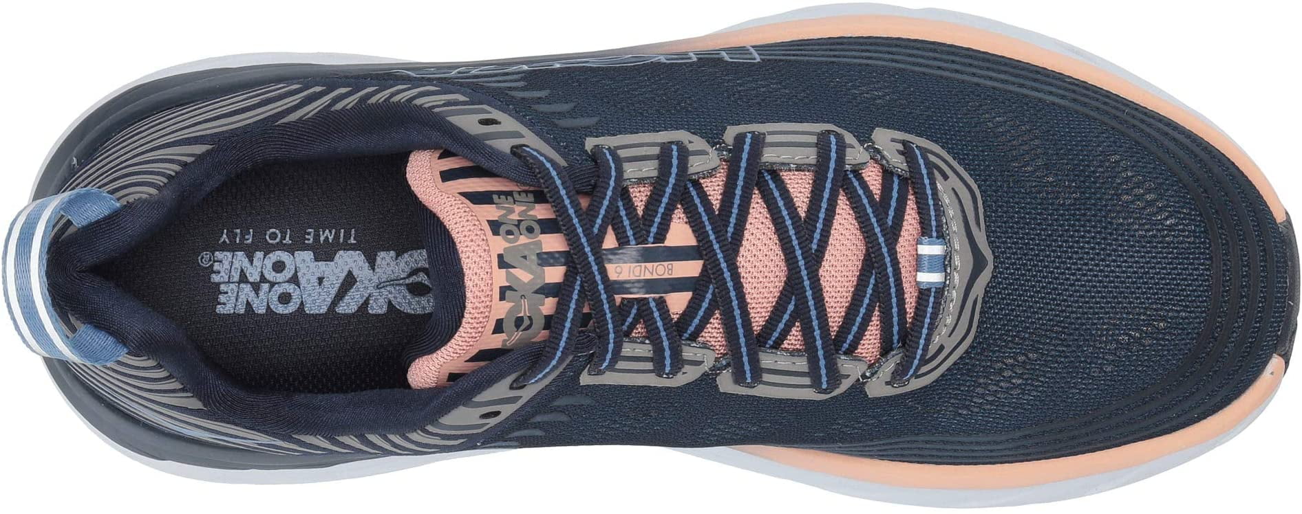 hoka bondi 6 indigo
