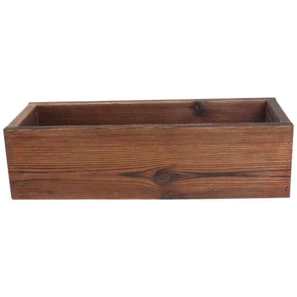 Flower Wooden Planter Pots Pot Planters Outdoorsucculent Decoration