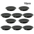 thumbnail image 1 of MYG 10X Cache-Grille Rond en Métal pour Armoire et Placard Ventilation Maison, 1 of 6