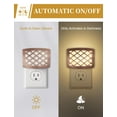 thumbnail image 5 of Adjustable Vintage LED Night Light [2 Pack], Dimmable Plug-In Nightlights with Dusk-to-Dawn Sensor, Soft Warm White 3000K, Perfect for Home Decor, Bedroom, Bathroom, Hallway, 5 of 8