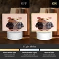 thumbnail image 3 of Haiem Cute Mouse In Glasses Pattern Acrylic Night Light Gift with 3 Color ModesTouch-Sensitive LED Lamp Perfect Gift for Mother's Day, Birthday, or Christmas, 3 of 9