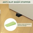 thumbnail image 5 of Uxcell 2 Pack 1.10" ABS Door Stoppers for Bottom Door Stop Wedge, Green, 5 of 6