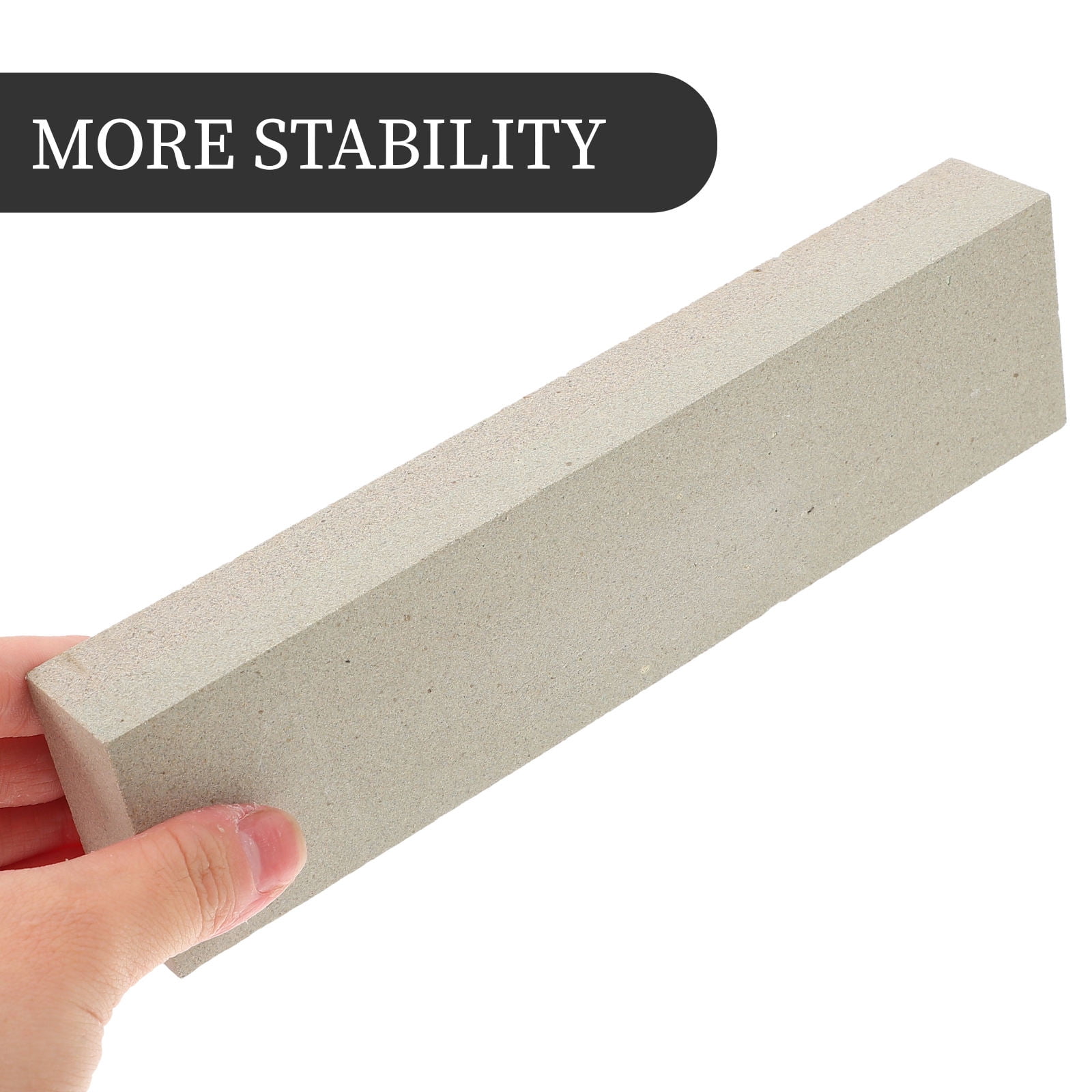 YOSADIER 3Pcs Double Sided Grey Sharpening Stone Tool for Kitchen Knives Scissors and Garden Tools Efficient Durable