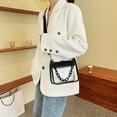 thumbnail image 3 of LinYooLi Clear Bag Stadium Approved Clear Crossbody Bag Concert Stadium Clear Purse Sports Events PVC Shoulder Bag, 3 of 6