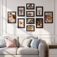 thumbnail image 6 of 10 Pack Picture Frames Collage Wall Decor, Gallery Frame Set for Wall Mounting or Tabletop Display, Photo Gallery Frame Set for Family, Including 2pcs 8x10, 4pcs 5x7, 4pcs 4x6, Black, 6 of 8