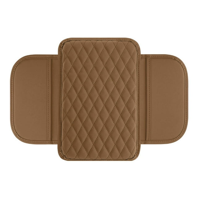 zhangmingg Car Storage Bag for Vehicles Upgraded Center Console Armrest Cover with Microfiber and Storage Pouches Universal Interior Accessories
