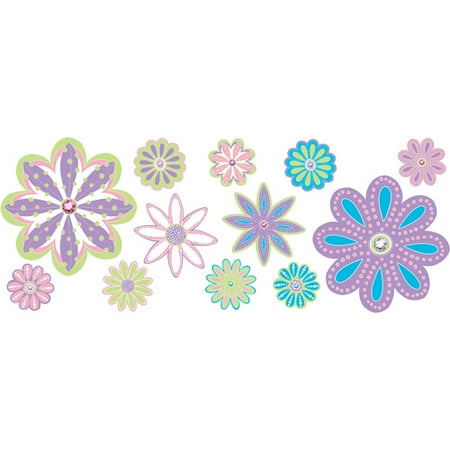 WallPops Patchwork Daisy Blox Decals