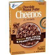 Chocolate Peanut Butter Cheerios Breakfast Cereal, 11.3 OZ Large Box