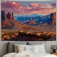 thumbnail image 2 of Nawypu  Sunrise Tapestry, Sunrise in Grand Canyon National Park Wall Hanging Large Tapestry Psychedelic Tapestry Decorations Bedroom Living Room Dorm(Red ), 2 of 6