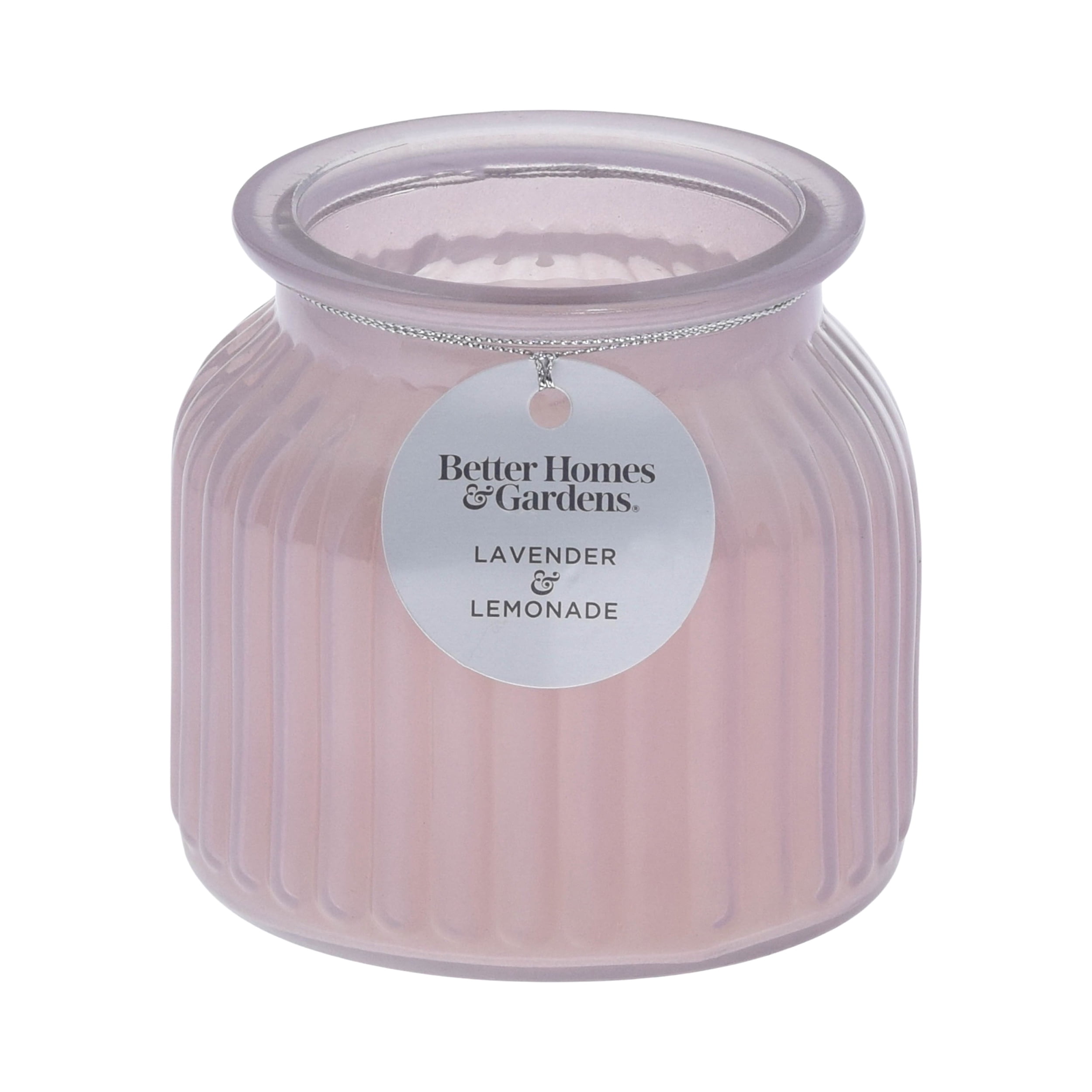 Better Homes & Gardens 16.5oz Lavender & Lemonade Scented 2 Wick Pagoda Jar Candle