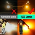 thumbnail image 3 of 2 Amber H3 LED Bulb 3030 SMD Car Fog Light High Bright DRL Driving Lamp DC/AC12V, 3 of 11
