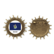 thumbnail image 1 of Pin de gancho de metal vintage con forma de sol Unbranded M, 1 of 3