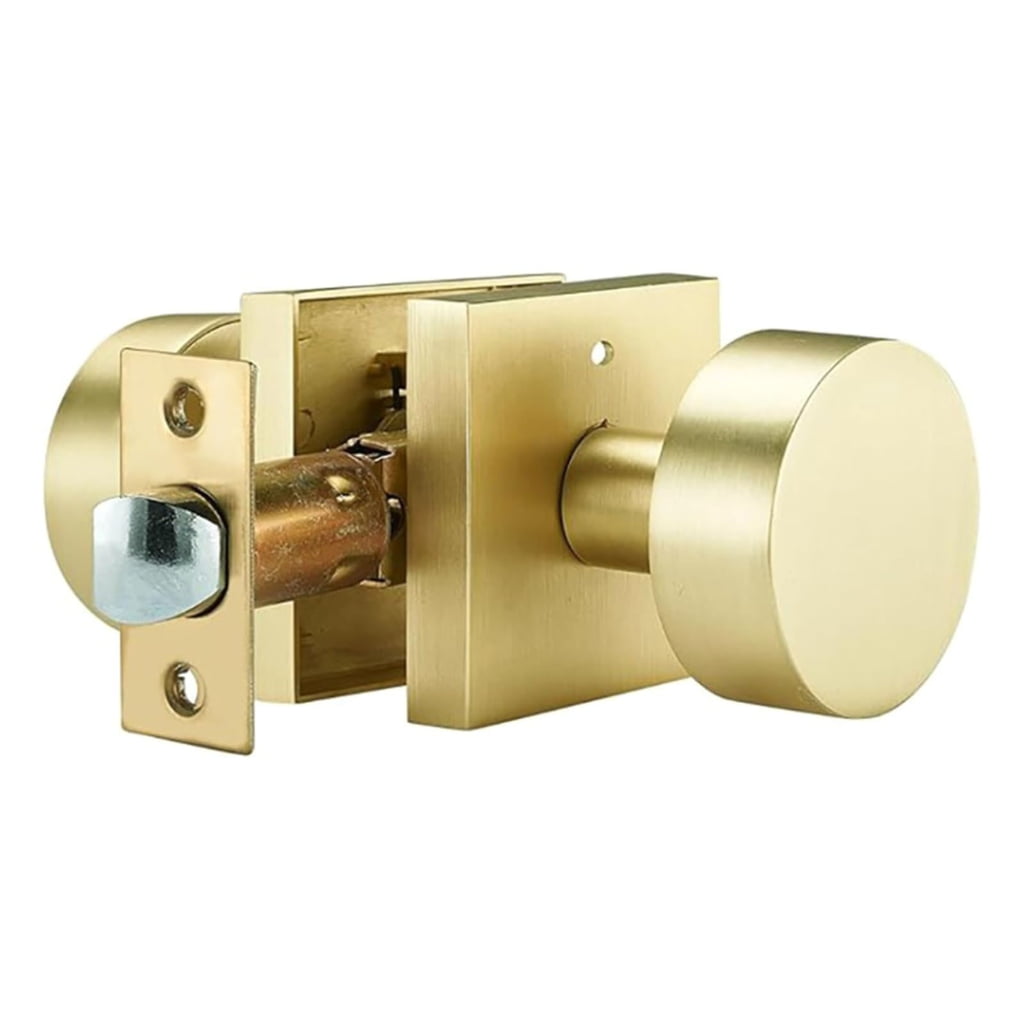 Stylish Nonlockable Passage Door Knobs for Residential Space Daily Use