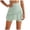 Green, variant on Women's High Waist Fitness Tennis Skort Summer Athletic Skirt with Built-in Shorts Yoga Workout Running (Green, XXL)