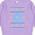 thumbnail image 3 of Inktastic Hanukkah Ugly Sweater Toddler Sweatshirt, 3 of 4
