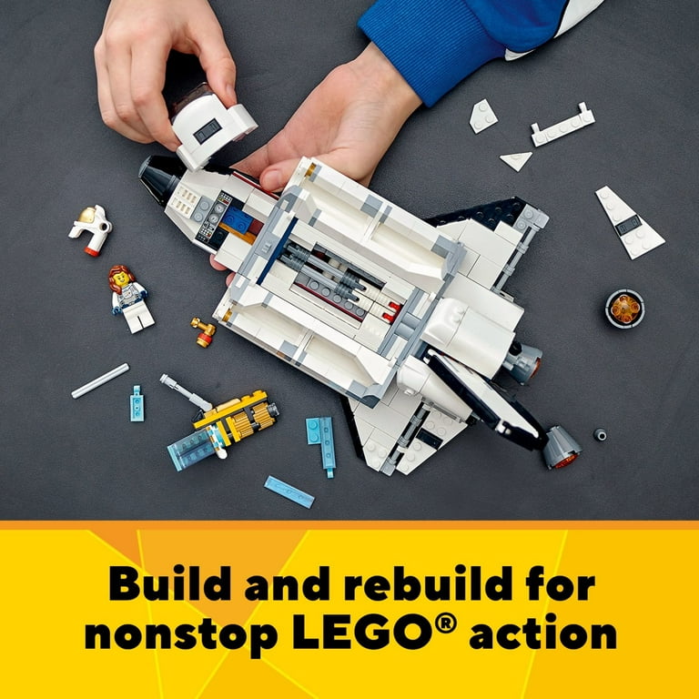 LEGO Creator 3in1 Space Set: Shuttle, Rocket & Lunar Lander