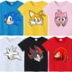 thumbnail image 2 of Nuevas camisetas de Sonics para niños, camisetas con estampado de dibujos animados kawaii, camisetas de algodón para niños y niñas, ropa de manga corta de anime para niños, 2 of 4