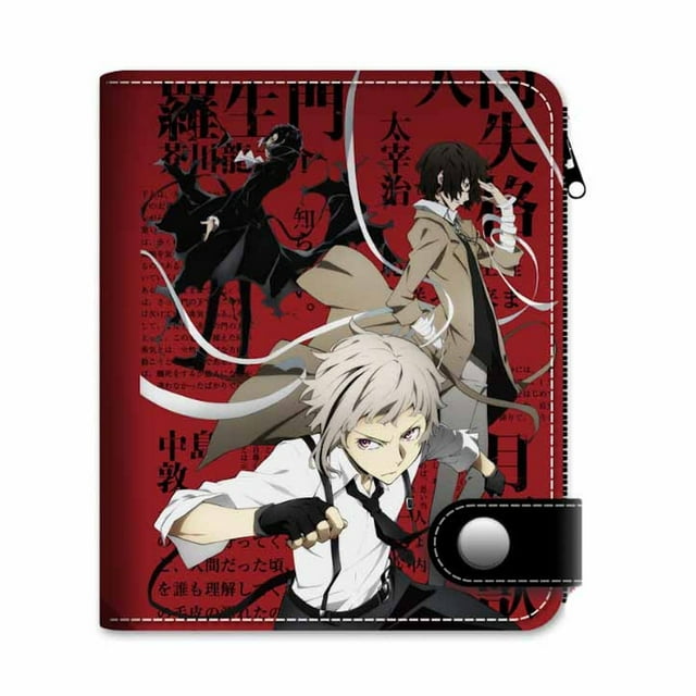 Personajes de anime de Wallet Bungos Stray Dogs Nakajima Atsushis