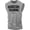 Heather Grey, variant on Gymish Hardcore Training Workout Shirt for Men – Motivational Gym T-Shirt, Athletic Fitness Gym Wear, Military Green, Small