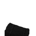 thumbnail image 4 of VISgogo Traje de verano de 2 piezas para mujer, tops sin tirantes fruncidos de color sólido + conjunto de falda de cintura baja para damas, negro/albaricoque VISgogo moda, 4 of 9