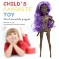thumbnail image 3 of Muñeca africana Baby Movable Joint, 3 of 3