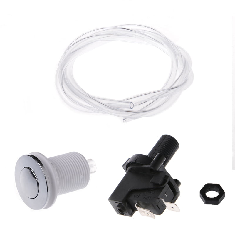 On/Off Push Button Switch Jetted Jet Bath Hot Tub/Spa Hose-Set For Air Pool 