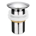 thumbnail image 1 of AMERTEER  Wash Basin Drain Pop-Up Stopper Bathroom Sink Bounce Filter Lavatory Vanity Tub Spring Loaded Cover Home Accessories, 1 of 2