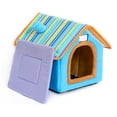 thumbnail image 4 of Portable Winter Pet Bed House, Removable Washable Cat House, Classical and Fashionable Design, Suitable for Dogs and Cats, Durable and Long Lasting, 4 of 7