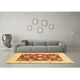 thumbnail image 3 of Ahgly Company Indoor Rectangle Oriental Brown Traditional Area Rugs, 2' x 4', 3 of 4