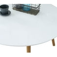 thumbnail image 5 of Convenience Concepts Oslo Round Coffee Table, Glossy White, 5 of 7