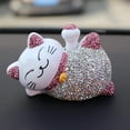 thumbnail image 3 of XUANYI Solar Bobble Figure, Cartoon Lucky Cat Doll, Solar Bobble Figure, Solar Dancing Car Ornament, Ideal For Windowsill, Car, Office, Desk, 3 of 5