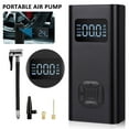 thumbnail image 1 of AMERTEER Portable Cordless Tire Inflator Air Compressor  150psi Min Inflate And Deflate  Mini Tire Pump With 6500mah Rechargeable Battery And Digital Display  For Car Motorcycle Bike And, 1 of 8