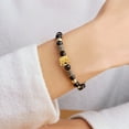 thumbnail image 5 of Uxcell 0.28x0.24" Metal King Crown Charm Crown Beads Charm, 100Pcs, Gold Tone, 5 of 6
