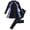 Black, variant on UngA Swimsuit for Girls Long Sleeve Burkini Full Body Swimwear Rash Guard Teens Modest UPF 50 Sun Protection Bathing Suit for Girls (Black,10-11 Years)