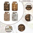 thumbnail image 3 of PH 4pcs Wood Coffee Sign Jar Wall Hanging Plaque Farmhouse Coffee Decor Wall Sign Vintage Coffee Bar Decor Sign Board Sign for Home Kitchen Coffee Shop Office Table Bar Cafe Decoration colorful, 3 of 7