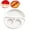 White, variant on 2-in-1 Microwave Omelet & Egg Cooker, 2-Cavity Egg Poacher and Omelet Maker with Nonstick Tray, Easy Breakfast Tool for Sandwiches