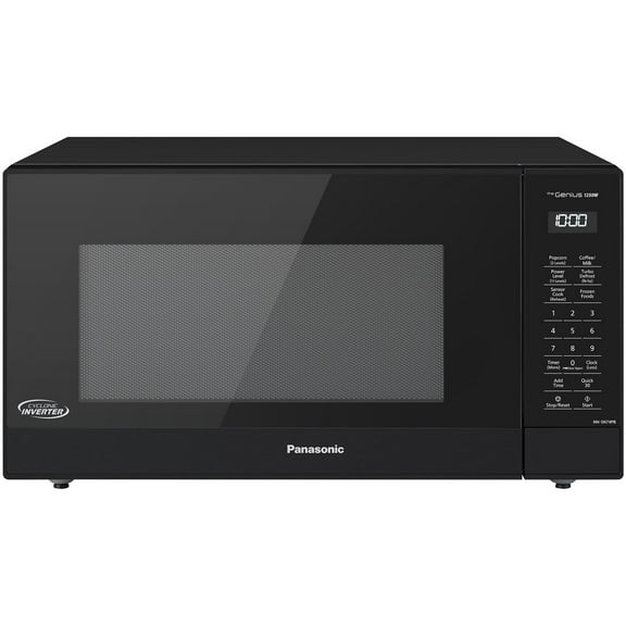 Panasonic 1.6-cu. ft. 1250W Countertop Microwave with Inverter Technology, Black NN-SN74PB