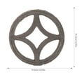 thumbnail image 2 of OULII 1Set Fence Insert Iron Fence Decor Decorative for Backyard Fence Garden Enthusiasts, 2 of 8