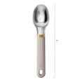 thumbnail image 5 of Beautiful Ice Cream Scoop, Porcini Taupe by Drew Barrymore, 5 of 5