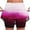Hot Pink-D, variant on Aueoeo Women's Plus Size Skort Gradient Color Mid-waist Skirt Pants Sports Casual Comfoy Bottoming Skirt Shorts L