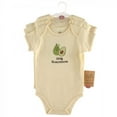 thumbnail image 2 of Touched by Nature Organic Cotton Bodysuits 3pk, Guacamole, 9-12 Months, 2 of 2