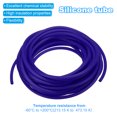 thumbnail image 3 of Uxcell 1 Pcs Rubber Cord Tube 16ft Length Hollow Tubing 0.12 inch OD 0.06 inch ID for DIY Craft Dark Blue, 3 of 6