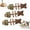#-010C, variant on Kiwi Scented Fish Bone Cat Dental Chew, Natural Silvervine & Catnip Wooden Stick to Fix Cat Oral Health, Durable Interactive Toy for Relieving Daily Boredom of Indoor Household Pet Cats (1 PCS)