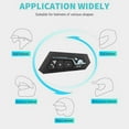 thumbnail image 4 of 2 Set Motorcycle 5.0 Bluetooth Helmet Intercom Universal Pairing Earphone Headset with CNC Noise Red, 4 of 5