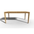 thumbnail image 2 of Curated Maison Cateline 7-Piece Rectangular Teak Outdoor Dining Set in White, 2 of 8