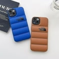 thumbnail image 4 of 2024 Winter Down Jacket 3d The Puffer Soft Cloth Phone Case ,3d Cute Shockproof Cover Case For Iphone 13/iphone 14/iphone 15, 4 of 5