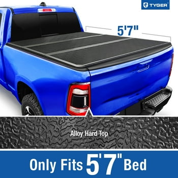 Tyger Auto T5 Alloy Hardtop Truck Bed Tonneau Cover for 2019-2022 Ram 1500 New Body Style | 5'7" Bed (67") | Not for Classic | Does Not Fit with Multi-Function (Split) Tailgate or RamBox | TG-BC5D3044