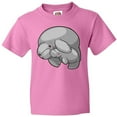 thumbnail image 3 of Inktastic Cute Manatee Family Youth T-Shirt, 3 of 5